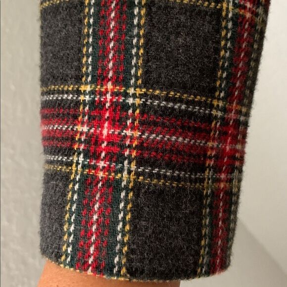 Sag Harbor Red and Black Plaid Blazer Women’s Size 6 P - Picture 7 of 8